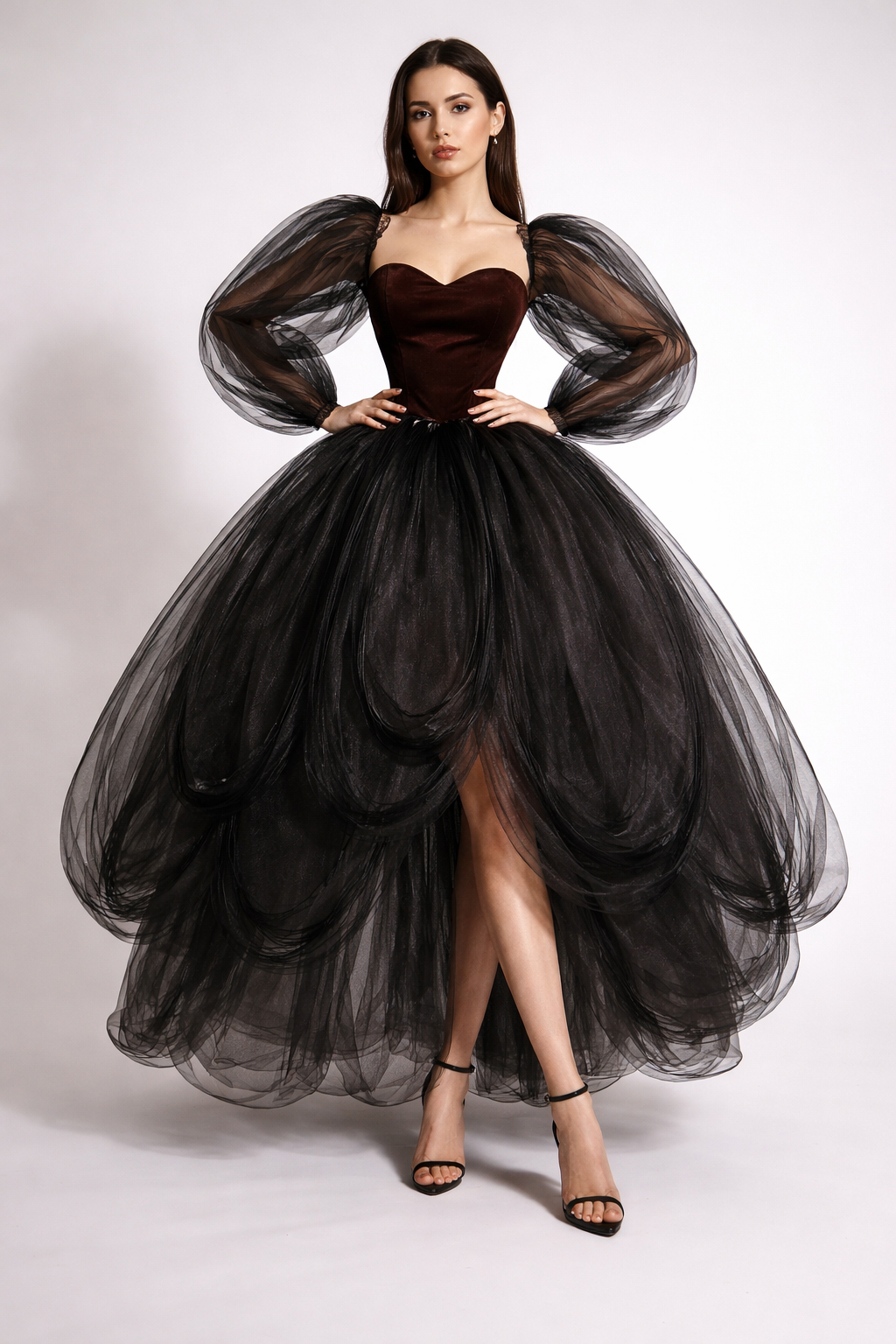 Flor de Sombras Skirt Ensemble